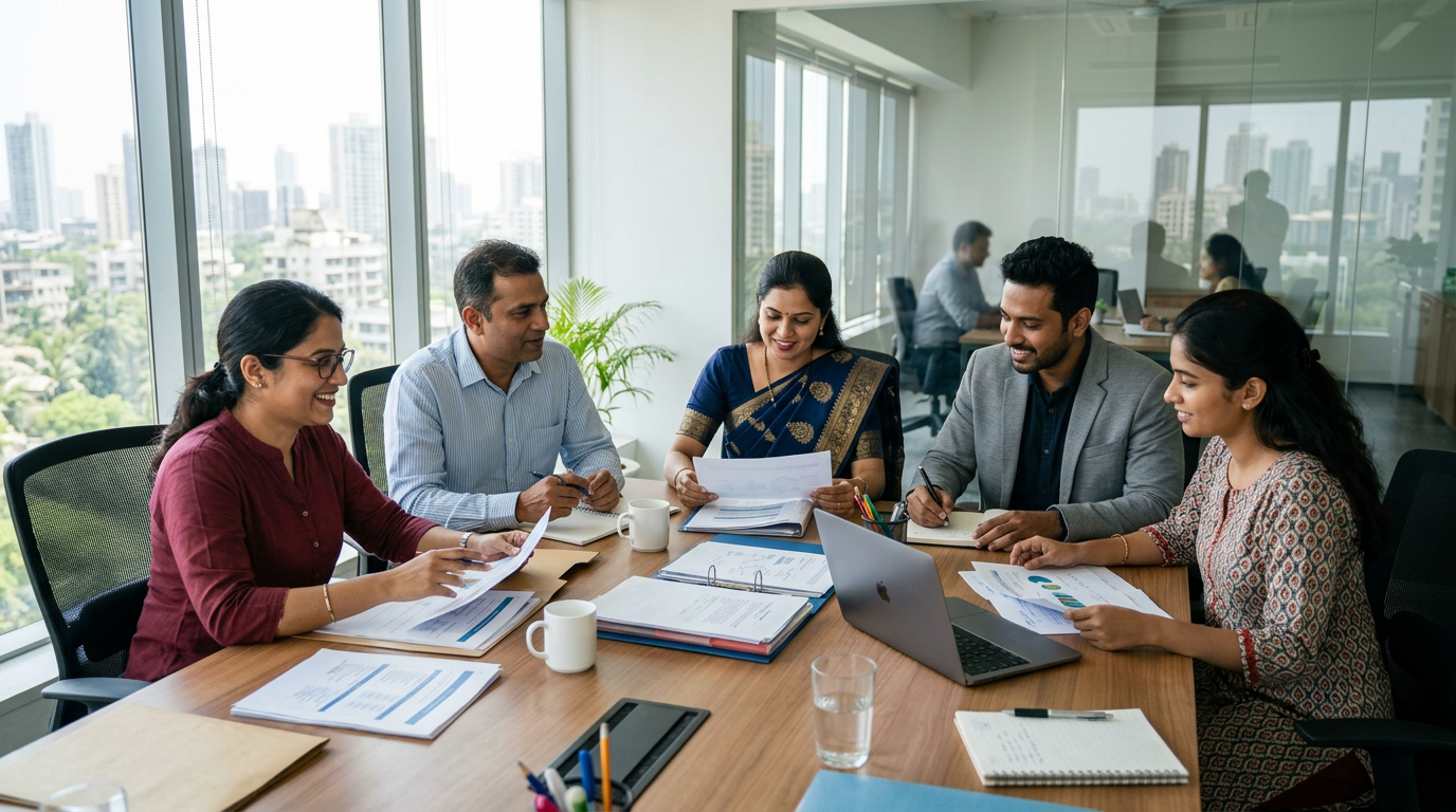 Professional administrative environment supporting school operations